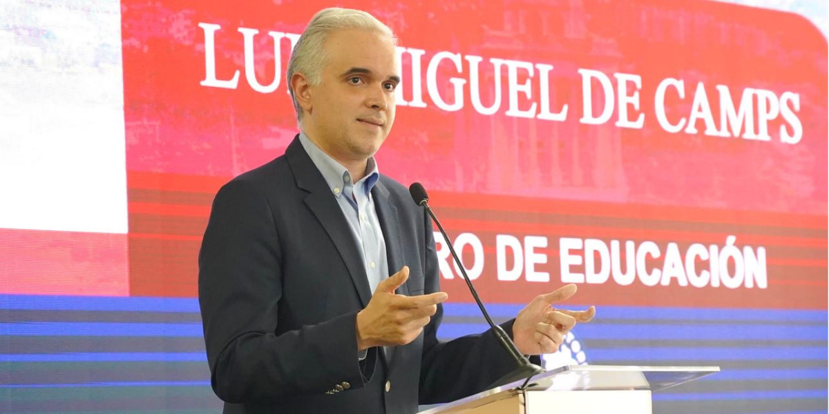  imagen Ministro de Educaci&oacute;n, Luis Miguel De Camps 