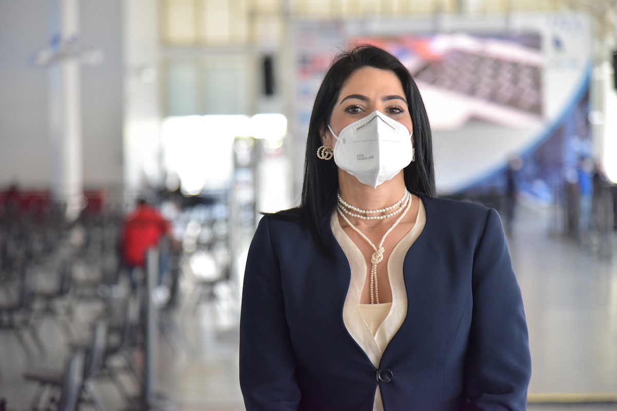  imagen Directora de Inform&aacute;tica Educativa, Claudia Rita Abreu 