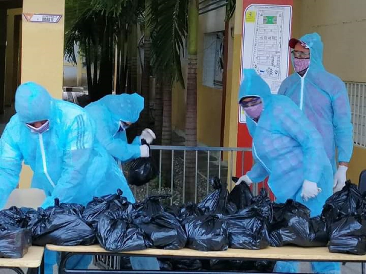  imagen Los Kits de alimentaci&oacute;n escolar&nbsp;que fueron repartidos 