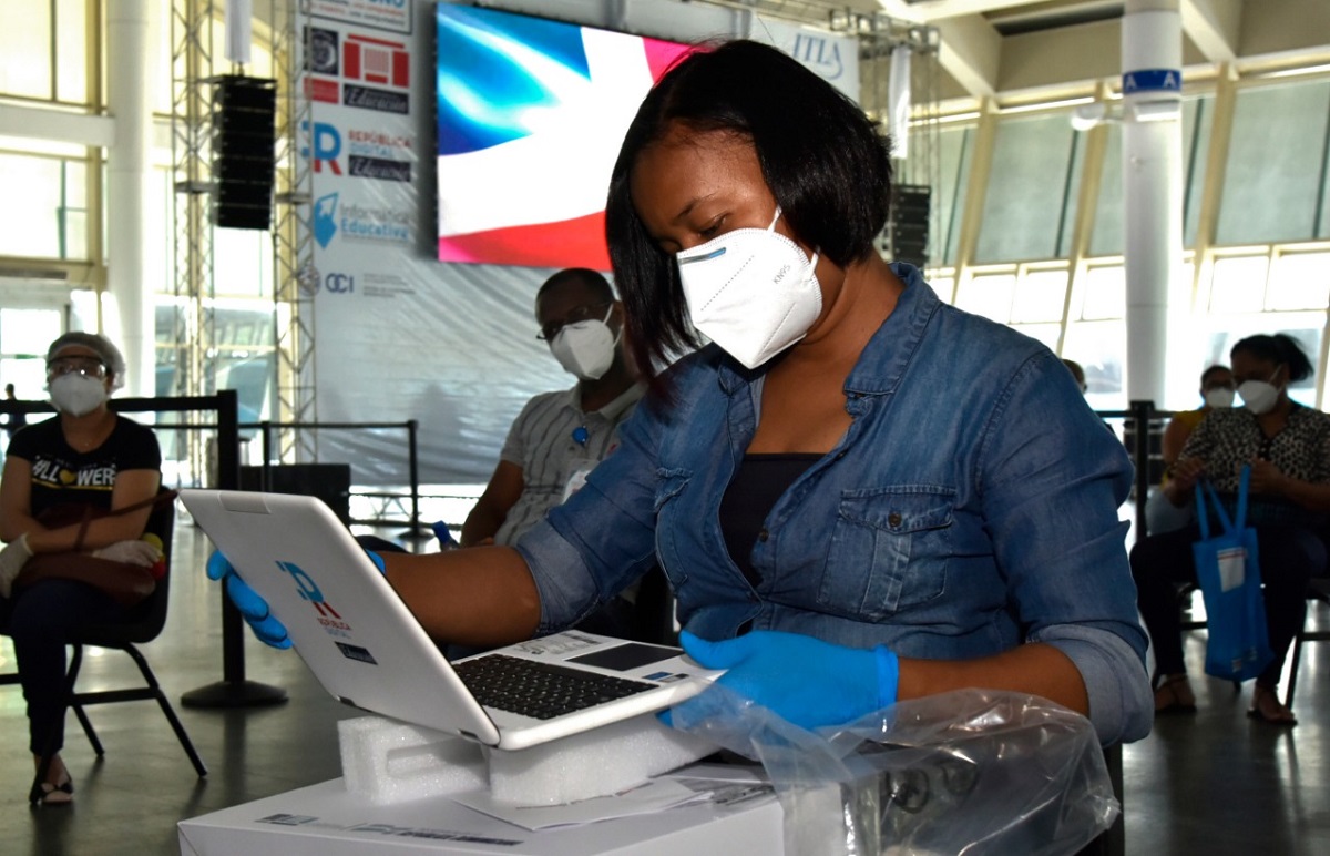  imagen La directora de Inform&aacute;tica Educativa, Claudia Rita Abreu 