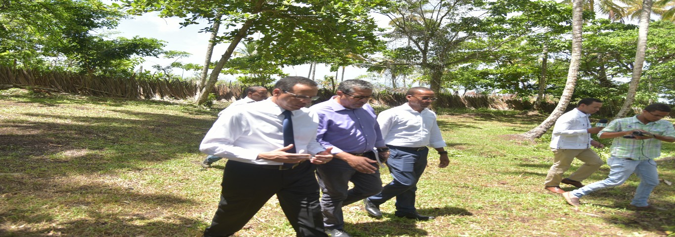  imagen Ministro Antonio Pe&ntilde;a Mirabal en recorrido con Ricardo Montaner 