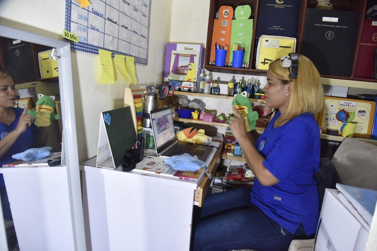  imagen Aracelis Tejada: "Ser maestra de educaci&oacute;n especial ha sido un proceso de ense&ntilde;anza y de enriquecimiento personal" 