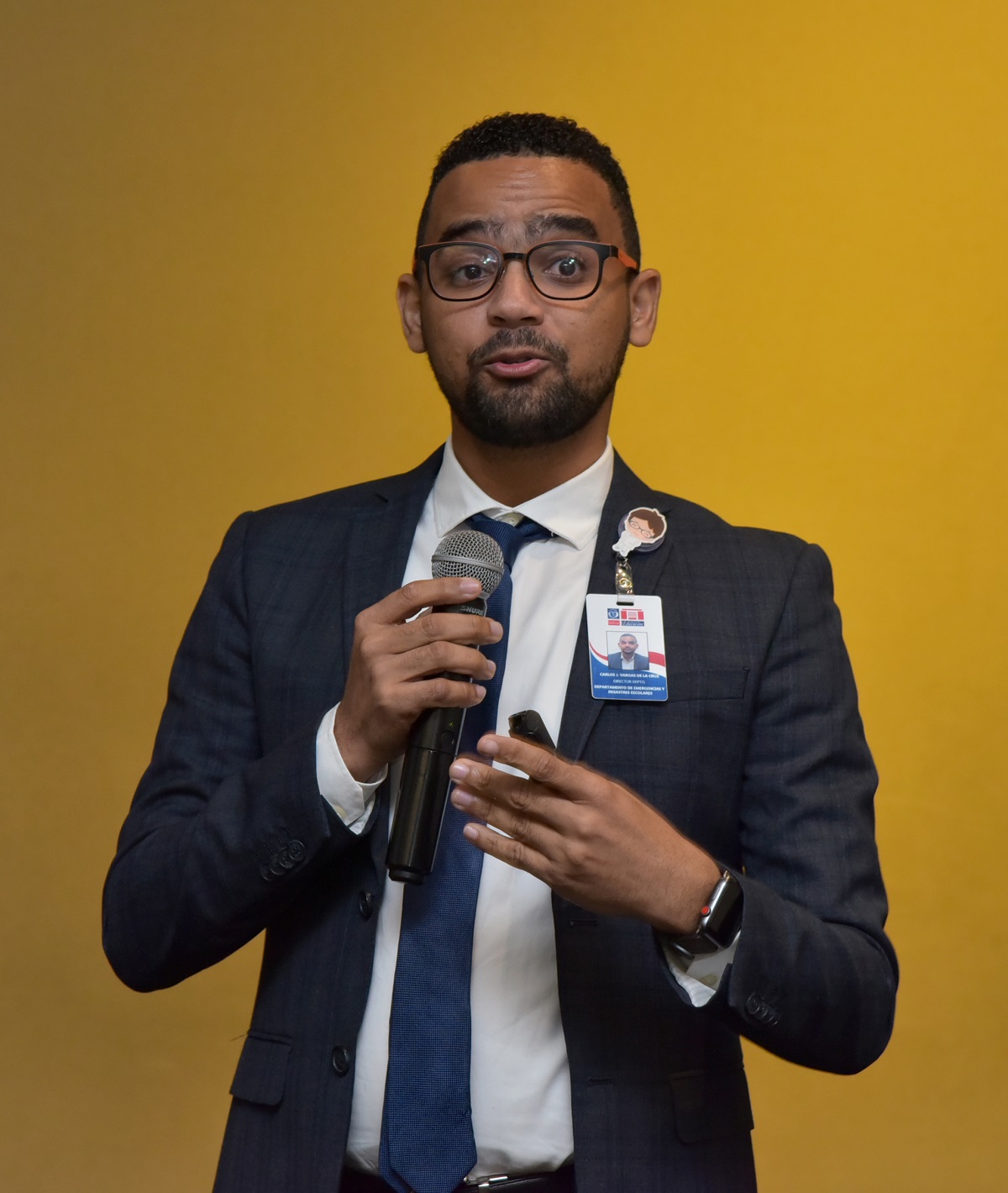  imagen Los t&eacute;cnicos regionales de Gesti&oacute;n de Riesgo del MINERD 