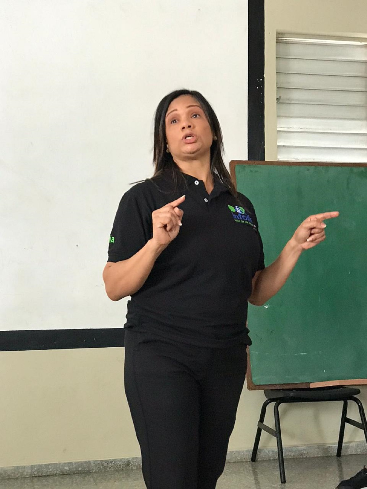  imagen La directora de Educaci&oacute;n Especial, Mar&iacute;a Angelina Rodr&iacute;guez 