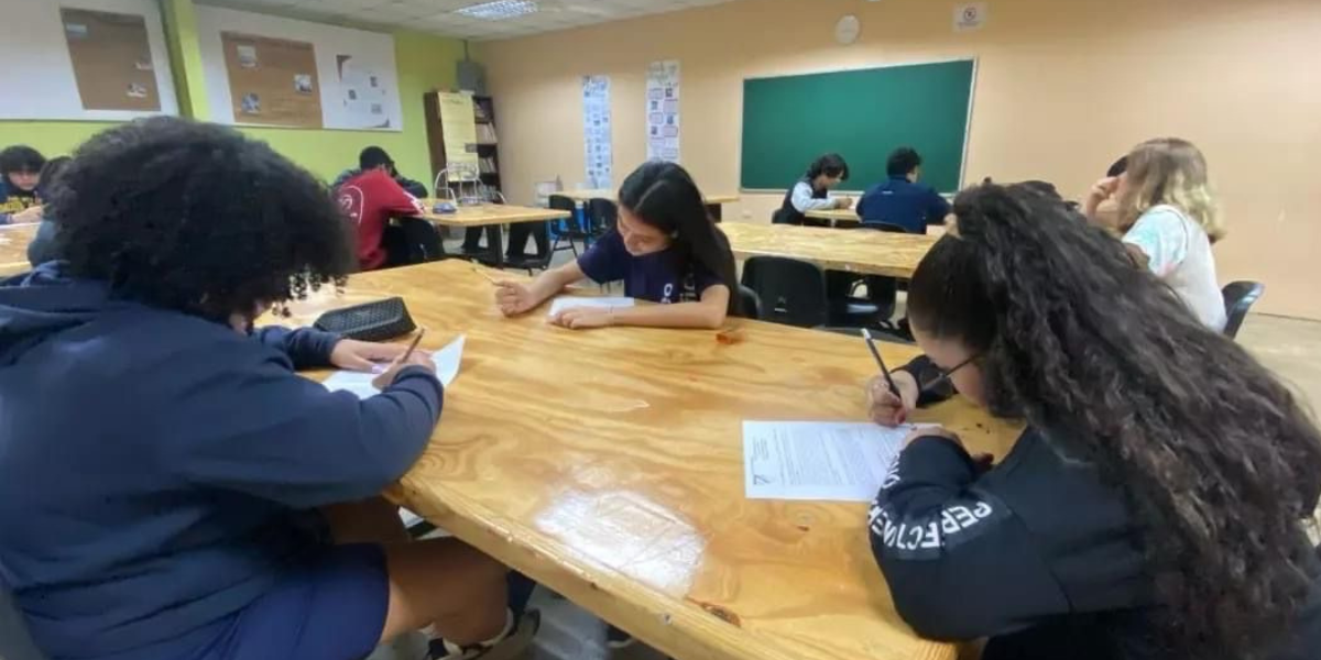  imagen Distrito Educativo 07-07 de Villa Tapia, provincia Hermanas Mirabal, se prepara para la Olimpiada Nacional de Lectura y Escritura (Onale) 2023-2024 