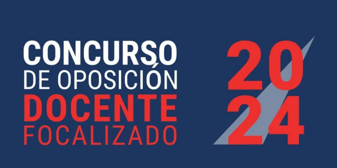  imagen Concurso Oposici&oacute;n Docente 2024 