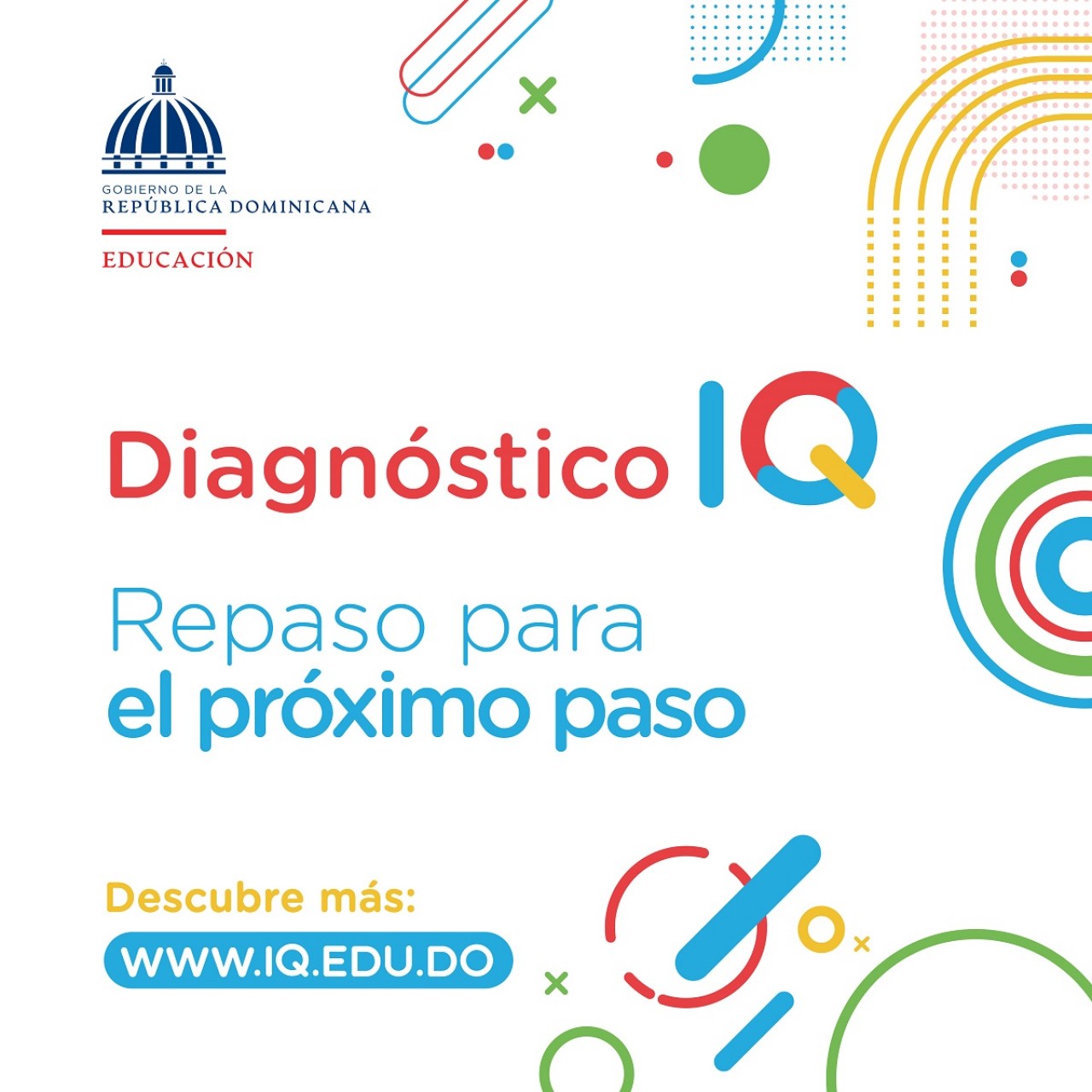  imagen Poster de&nbsp;herramienta de autoevaluaci&oacute;n para las &aacute;reas curriculares de Lengua Espa&ntilde;ola y Matem&aacute;ticas a trav&eacute;s de la plataforma&nbsp;IQ.EDU.DO. 