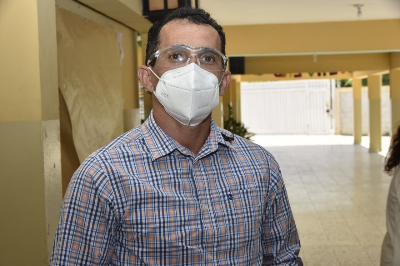  imagen Jos&eacute; El&iacute;as N&uacute;&ntilde;ez, director del Distrito Educativo 08-02 de J&aacute;nico 