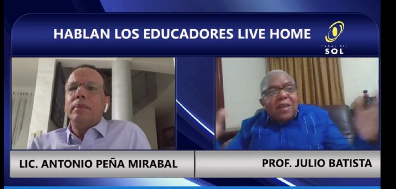  imagen Ministro Pe&ntilde;a Mirabal con Julio Batista 