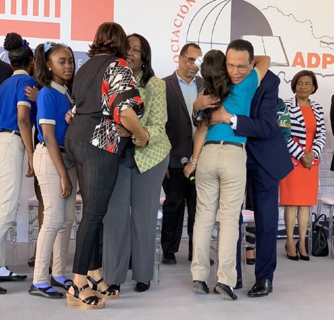  imagen Los ex presidentes de la Asociaci&oacute;n Dominicana de Profesores, Rafael Santos, Maria Teresa Cabrera, Eduardo Hidalgo, Eduardo Cuello, entre otros.
&nbsp;
&nbsp; 