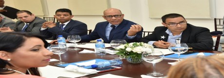  imagen Autoridades del MINERD en reuni&oacute;n 