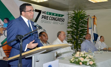  imagen Ministro Andr&eacute;s Navarro&nbsp;encabeza la apertura del 7mo. Precongreso Isfodosu-IDEICE 2017. 