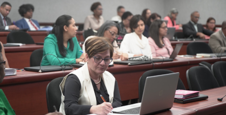  imagen Asistentes durante desarrollo de m&oacute;dulo. 