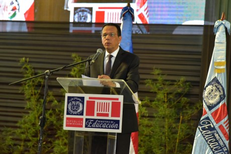  imagen Ministro de Educaci&oacute;n Antonio Pe&ntilde;a Mirabal. 