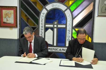  imagen Educación y Conferencia del Episcopado firman convenio para impartir docencia gratuita en escuelas católicas 