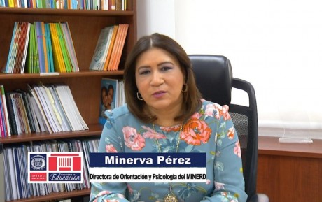  imagen Minerva P&eacute;rez, directora de la Direcci&oacute;n de Orientaci&oacute;n y Psicolog&iacute;a del MINERD. 