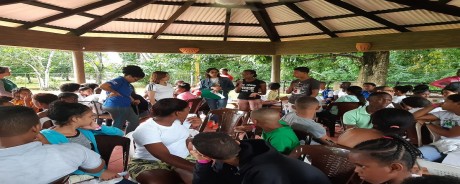  imagen Participantes del campamento 