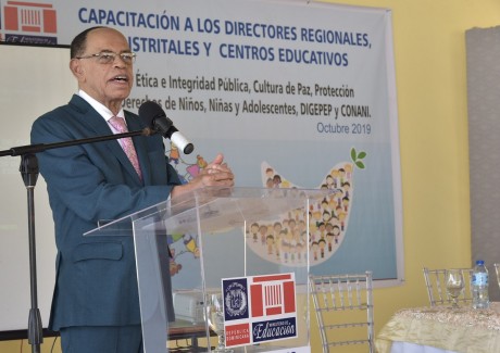  imagen El director de general de &Eacute;tica e Integridad Gubernamental, Lidio Cadet 