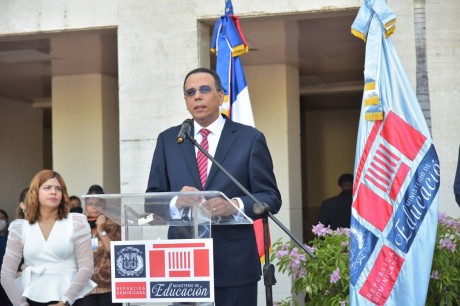  imagen El ministro de Educaci&oacute;n, Antonio Pe&ntilde;a Mirabal 