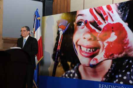  imagen Amarante Baret dice que el año pasado Ministerio de Educación ejecutó el 97 por ciento de su presupuesto 