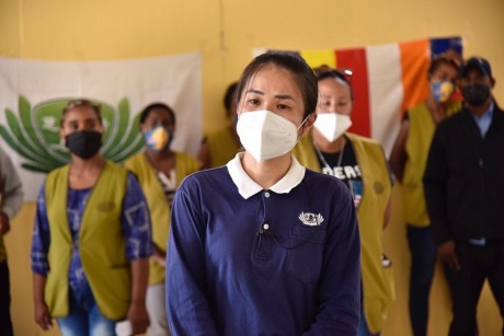  imagen La representante de la Fundaci&oacute;n Tzu Chi, Mariana Ju 