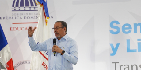  imagen viceministro de Supervisi&oacute;n, Evaluaci&oacute;n y Control de la Calidad Educativa del Ministerio de Educaci&oacute;n (Minerd), &Oacute;scar Amarg&oacute;s 